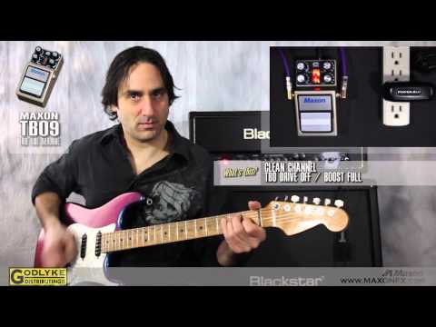 PIMPIN PEDALS' - Best Tube Boost/Overdrive Pedal - Maxon TBO9