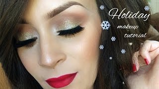Holiday Makeup tutorial l Christmas