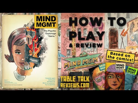 How to Play Mind MGMT: The Psychic Espionage Game & Review | Table Talk Reviews