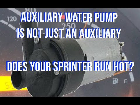 Auxiliary Water Pump Is Important for Cooling While Driving