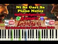 Ni Sa Gari Sa Darling 2 Piano Notes Music Sheet