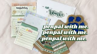 penpal with me 💌✨🌷  - green plant theme 🌿