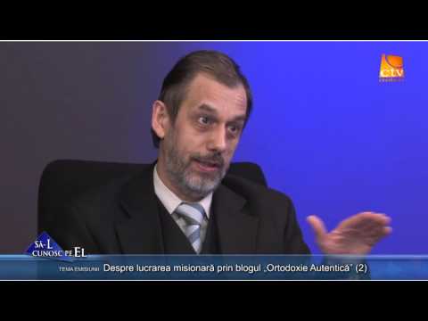 473. Lucian Ovidiu Pop - Despre lucrarea misionara „Ortodoxie Autentica” (2)