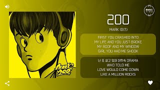 Download lagu MARK (마크) - 200 [가사] mp3