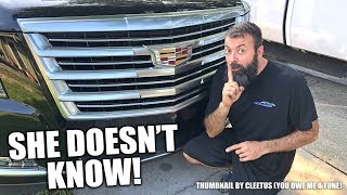 DEFILED My Wife&#39;s Escalade!! (Needed More Power!)