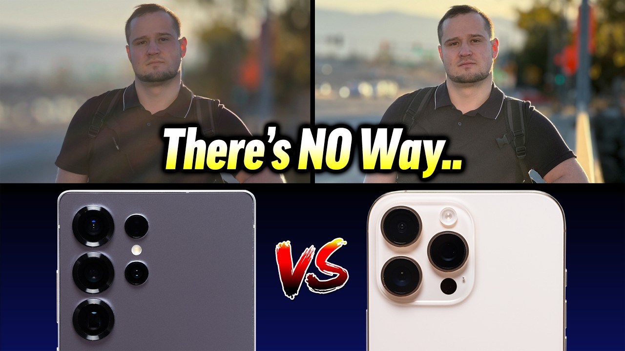 Unbiased S25 Ultra vs 16 Pro Max BLIND Camera Test!
