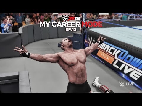WWE 2K18 My Career Mode - Ep 12 - TIED 2-2 IN BEST OF 5 SERIES!!! PS4 Gameplay