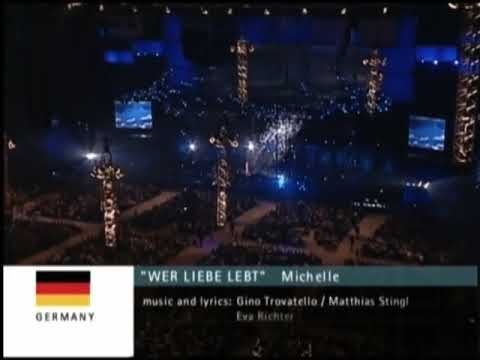 Michelle - Wer Liebe lebt (Eurovision Song Contest 2001, GERMANY)