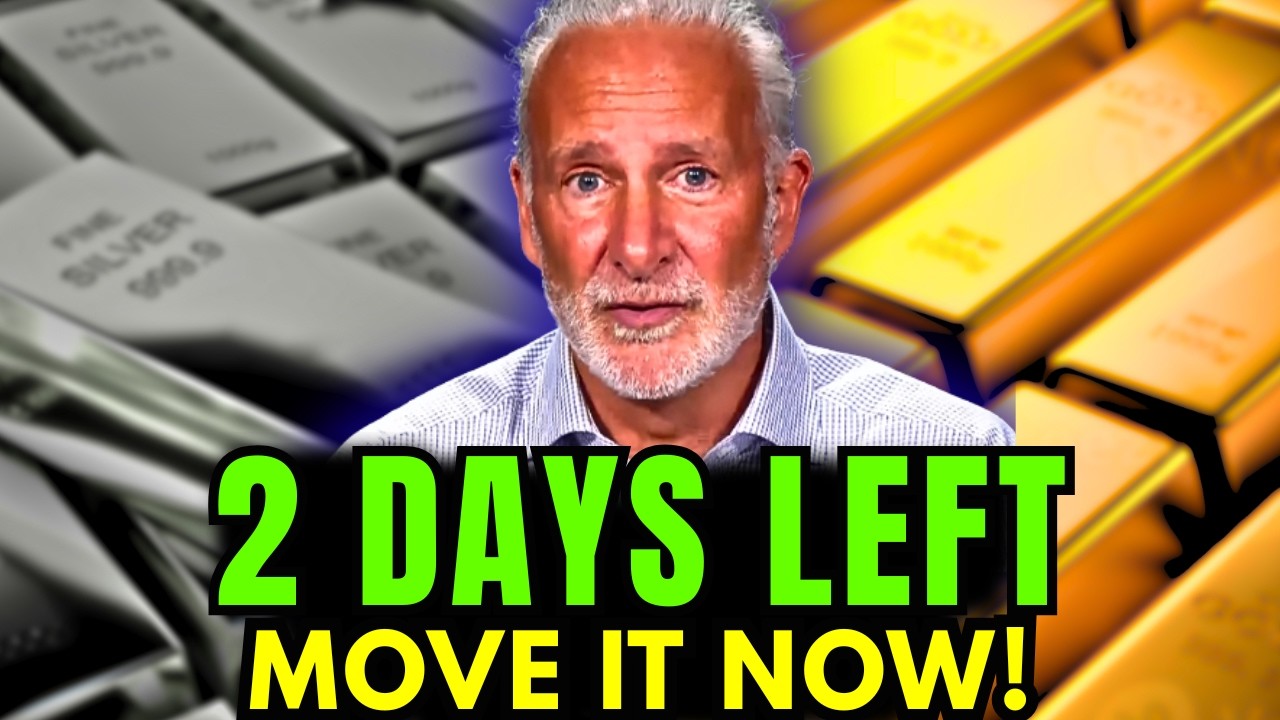 "Here's Why I Changed My Entire Prediction On Silver" Peter Schiff's Last Warning