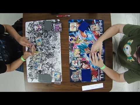 Dragon Ball Super TCG Store Preliminary 9/1/18 Round 3 Chase Noe vs Neal Bonaparte