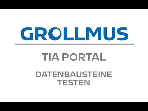Datenbausteine Testen im TIA Portal