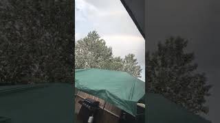 Somewhere over the rainbow 🌈 July 7,2022 /8:14pm #rainbow #clouds #thompson #eastwood #manitoba