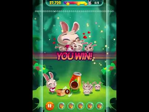 Bunny pop android,ios level 1~15