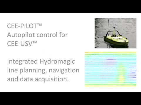 CEE-USV™ – Amazing 10ft (3m) Spacing for Survey Lines with CEE-PILOT™ Navigation System