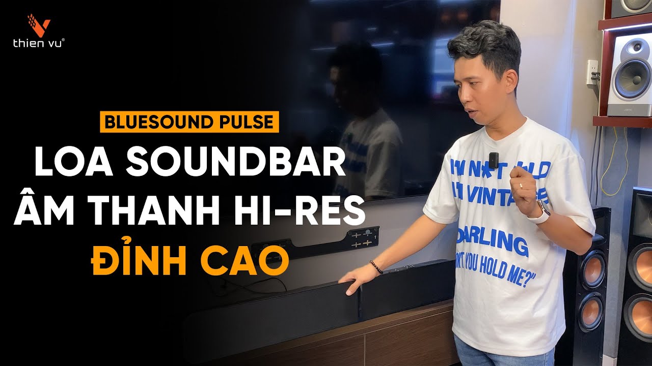 Ảnh nhỏ: "SIÊU PHẨM" Loa Soundbar Có Khả Năng Xem Phim - Nghe Nhạc Chất Lượng Chuẩn Hi-Res: BLUESOUND PULSE