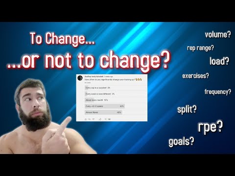 Just How Often SHOULD You Change Your Weight Training Routine?