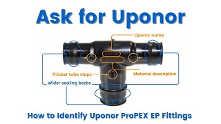 Ask for Uponor: How to Identify Uponor Fittings