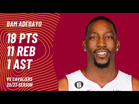 Bam Adebayo vs Cleveland Cavaliers | Jan 31, 2023