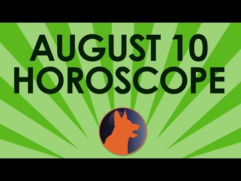 Digital Doggy Horoscope August 10