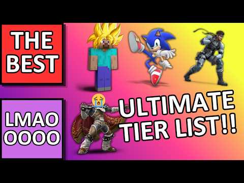 THE SMASH ULTIMATE TIER LIST