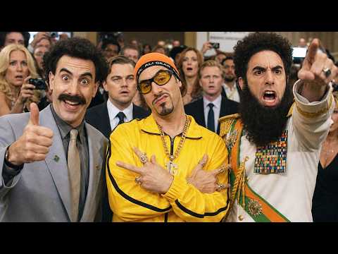 Nobody Rage baits and Trolls Celebrities Like Sacha Baron Cohen (Borat, Ali G, The Dictator)