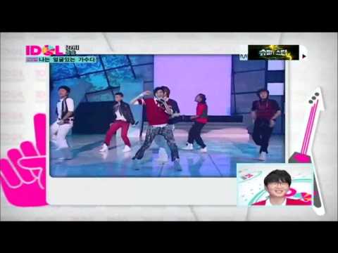 110824 Mnet.Idol Chart Show (No.12 東浩 (U-KISS) 동호 Dong Ho)