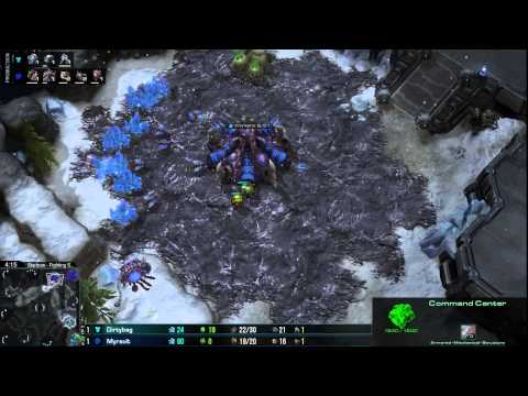 G3 - Dirtybag (t) Vs Myrault (z) - Finals - Saturday Night Starbow #1