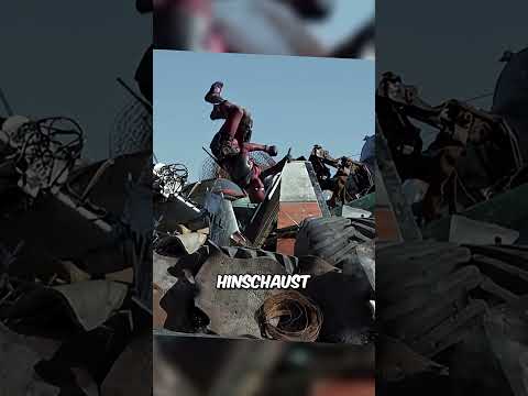 Deadpool kann einfach nicht seine Klingen ziehen...