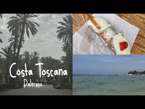 Palermo erkunden 🌴 Cannoli, Altstadt & Meer - Costa Toscana Tag 4