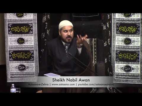 Sheikh Nabil Awan - Rabi-ul-Awal 5, 1439 Majlis at Astaana-e-Zehra