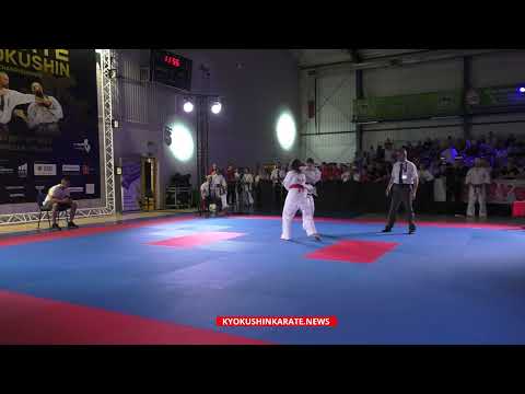 36th IKO EC, 1/8  -55 kg, Ruxandra Cristea (Romania) - Olena Kapkan (Poland, aka)