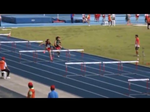 Cajina 2016 - 100m c barreira - AF -