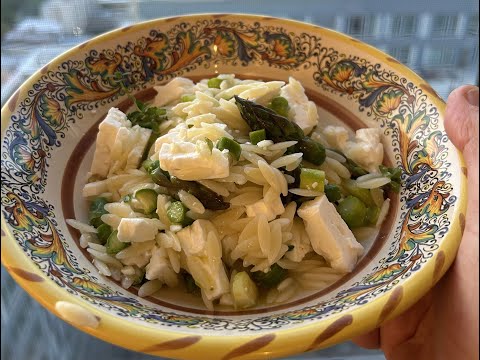 Orzo and Asparagus Pasta Salad