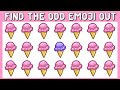 HOW GOOD ARE YOUR EYES #215 l Find The Odd Emoji Out l Emoji Puzzle Quiz