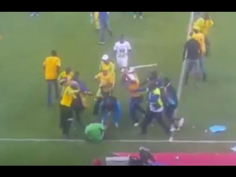 Violent Scenes as Soccer Fans Invade Pitch in Pretoria