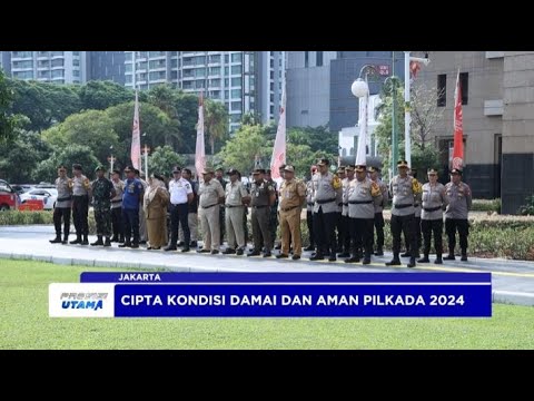 POLRES METRO JAKBAR GELAR APEL PASUKAN PENGAMANAN PILKADA