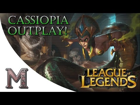 Mickey Mouse Reactions! | Cassiopeia Outplay | League of Legends Highlight
