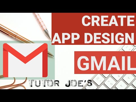Gmail Mobile App Design in Flutter in Tamil | Old Material Design | App Design Trailer