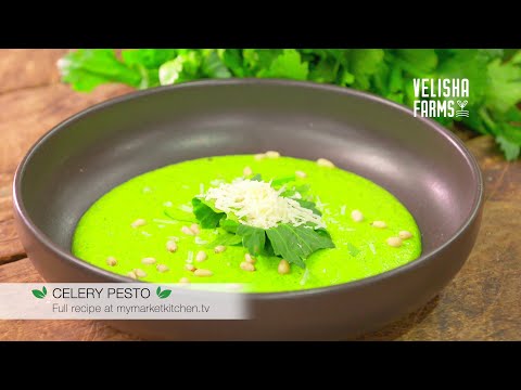 Silky Celery Pesto