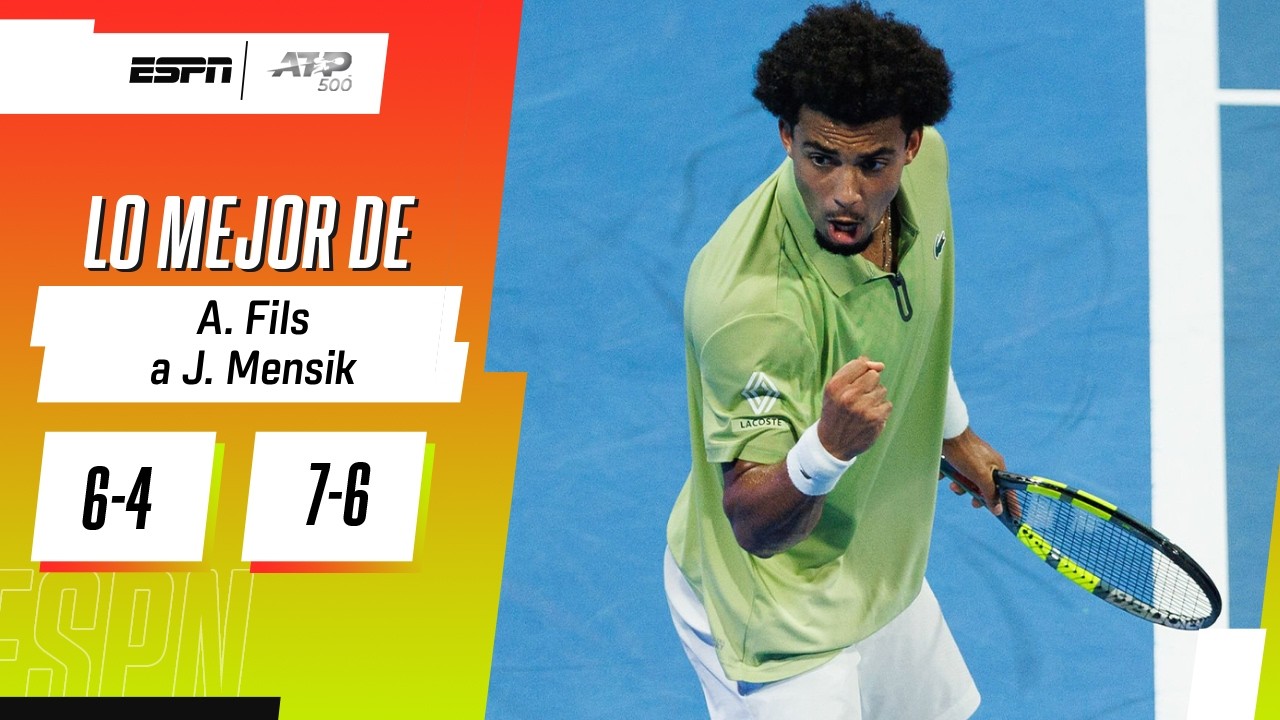 BATACAZO DE FILS QUE ELIMINÓ A MENSIK Y SE METIÓ EN LA FINAL DEL ATP DE DOHA | RESUMEN