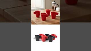 Set X4 Taza Francesa De Cerámica