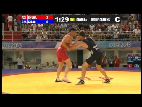 Kazan-2013 / Rasul Chunayev (AZE) - Toni Stade (GER) - 1/16 final