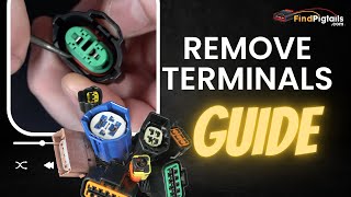 Automotive Pigtail & Connector Experts | How to Release Terminals, De-Pin