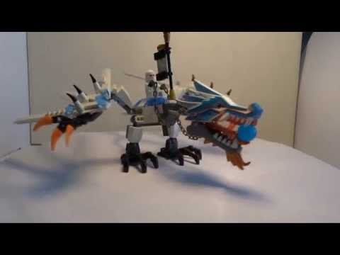 Lego Ninjago 2260 Ice Dragon Attack Lego Speed Build