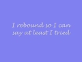 Eric Hutchinson- back to where I was with lyrics