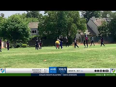 USAC Junior 2023 - Bay Area Hub U15 - Avalon Heights Blasters Vs Davis Avengers