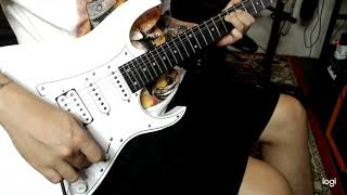 Video thumbnail for Ibanez GRG140 WH with Kill switch button. by KnockingDigital