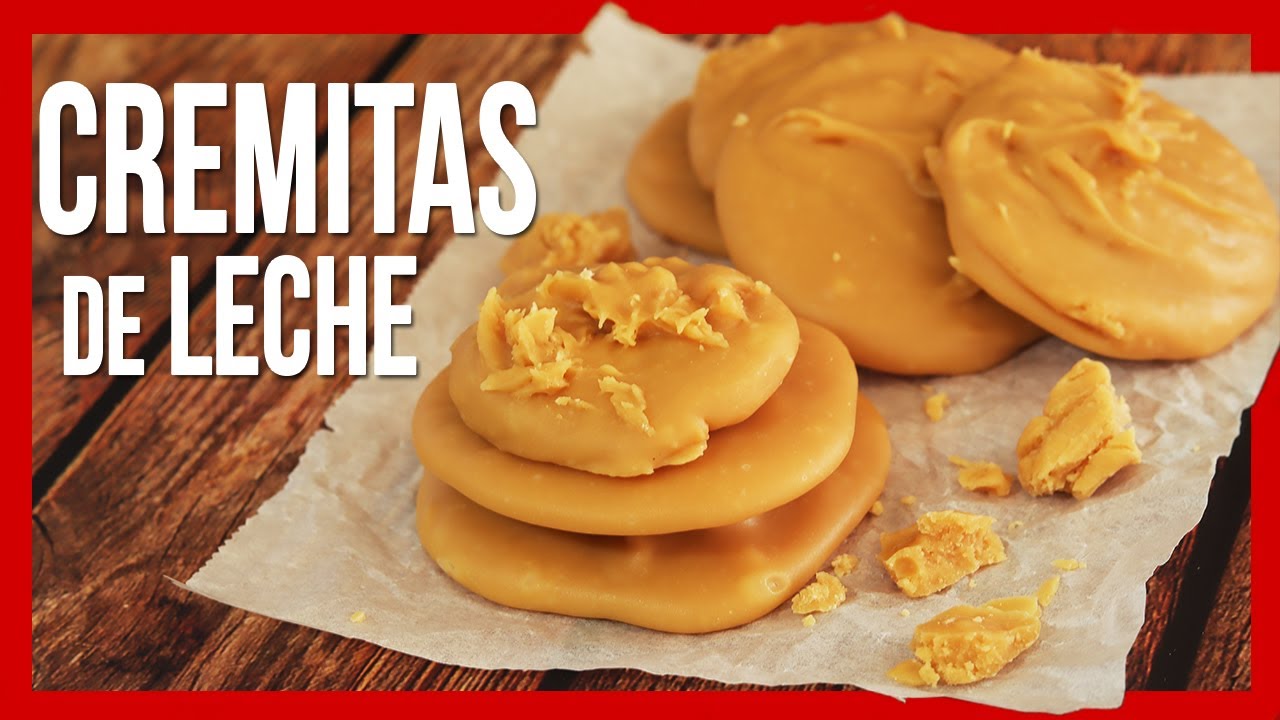 😋 Cómo Hacer CREMITAS DE LECHE Cubanas ► Receta con y sin LECHE CONDENSADA
