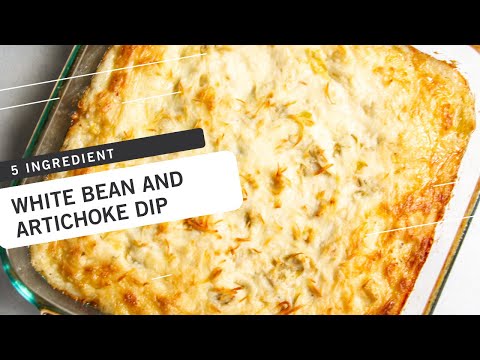 How to Make 5 Ingredient White Bean and Artichoke Dip