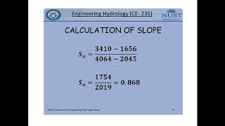 Hydrology Lecture 13 Analysis of Precipitation data, double mass curve analysis